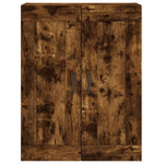 Highboard Smoked Oak 69.5x34x180 cm Engineered Wood 3199878