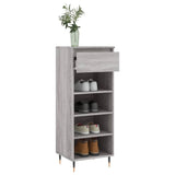 Shoe Cabinet Grey Sonoma 40x36x105 cm Engineered Wood 831458
