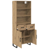 Highboard 2 pcs Artisan Oak 69.5 x 34 x 180 cm 3415857