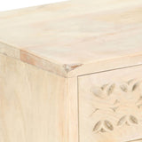 Bedside Cabinet 40x30x50 cm Solid Mango Wood 282867