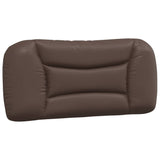 Bed Frame with LED without Mattress "Hvar" Brown 80x200 cm 3213894
