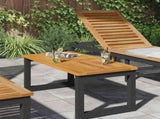 Table Top Oil Natural 90 x 45 x 2 cm Solid Acacia Wood 4108094