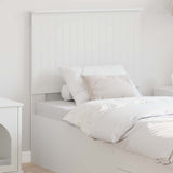 Headboard with Headboard White 80 cm Engineered wood 887813