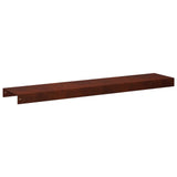 Garden Cover Profile 10 pcs 100 x 20 x 5 cm Weathering Steel 8012933