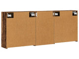 Bathroom Cabinet Set 3 pcs 116 x 16 x 62.5 cm Engineered wood 3403814