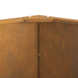 Planter Rusty 60 x 60 x 50 cm Weathering Steel 883765