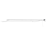 Awning Frame with LED Strip Lights White 600 x 350 cm Aluminium 313208