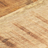 Table Top Solid Mango Wood 25-27 mm 80x70 cm 286028