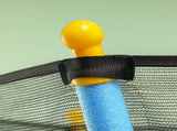 Kids Trampoline Mini Bouncer with Enclosure Safety Net For Ages 3-10 Years - Blue T3398P348057