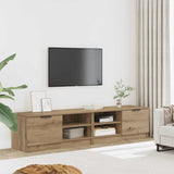 TV Cabinets 2 pcs Artisan Oak 80x35x36.5 cm Engineered Wood 856857