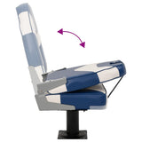 2 Piece Foldable Boat Seat Set High Backrest 3284326