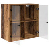 Wall Cabinet Old Wood 68 x 37 x 68.5 cm Engineered Wood 882910