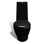 Black Ceramic Toilet & Bidet Set 270567
