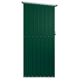 Garden Shed Green 180.5x97x209.5 cm Galvanised Steel 150903