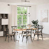 Console Table Legs U-Shaped 2 pcs White 28x cm Steel 4013169
