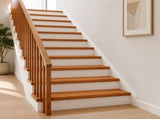 Stair Tread 20 pcs 120 x 30 x 2 cm Brown Solid Oak Wood 3449524