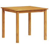 Garden Dining Set Folding 5 pcs Brown Solid Acacia Wood 3375631