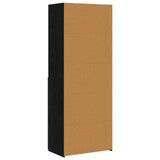 Highboard Black Oak 70 x 42.5 x 185 cm Engineered Wood 3446612