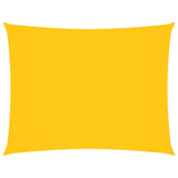 Sunshade Sail Oxford Fabric Rectangular 4x5 m Yellow 135601