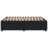Bed Frame without Mattress Black 140x200 cm Velvet 3285014