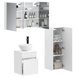 Bathroom Furniture Set 3 pcs White 86 x 11.5 x 60.5 cm 3407471