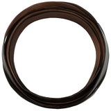 Leather Strap Dark Brown 1000 x 3.5 cm Leather 42034195