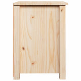 ZNTS Bedside Cabinet 40x35x49 cm Solid Wood Pine 813709