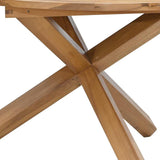 Garden Table 109x74 cm Solid Wood Teak 4008083