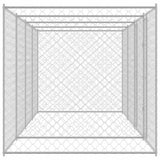 Dog Cage Silver 600 x 200 x 200 cm Galvanised Steel 3368312