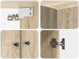 Wall-Mounted Cabinet Sonoma Oak 59 x 31 x 60 cm Engineered Wood 899087
