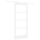 Sliding Door Manual ORKDAL White 86 x 198.5 cm Wood and metal 3332060