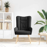 Armchair Black 63 x 67 x 94 cm Fabric 42001826