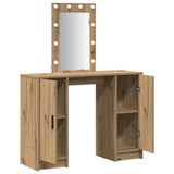 Dressing Table Brown 102 x 33 x 135 cm Engineered Wood 865189