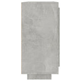 Sideboard Concrete Grey 92x35x75 cm Engineered Wood 811839