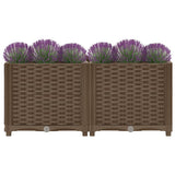 Raised Bed Brown Polypropylene Medium Durable Raised Bed 316516
