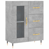 Sideboard Concrete Grey 69.5x34x90 cm Engineered Wood 828024