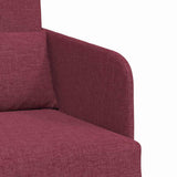 Sofa Bed Wine Red 65 x 80 x 83 cm Fabric 4106640