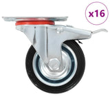 8 pcs Swivel Casters 75 mm 277946