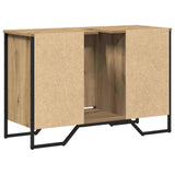 Bathroom Sink Cabinet with Shelf Artisan Oak 91 x 35 x 60 cm 869184