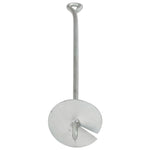 ZNTS Earth Anchors 10 pcs 10x60 cm Galvanised Metal 145503