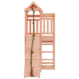 Playhouse with Climbing Wall Solid Wood Douglas 3156875