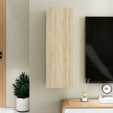 TV Cabinet Sonoma Oak 30.5x30x90 cm Engineered Wood 803350