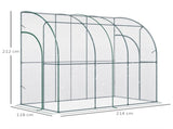 Walk-In Lean to Wall Tunnel Greenhouse 79525488