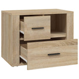 ZNTS Bedside Cabinet Sonoma Oak 60x36x45 cm Engineered Wood 816739