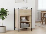 Sideboard Sonoma Oak 40 x 33 x 80.5 cm Engineered Wood 8013801