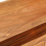 TV Cabinet 110x30x40 cm Solid Acacia Wood 337065