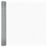 Fence and Post Silver 1 x 25 m Steel 3336360