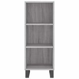 Sideboard Grey Sonoma 34.5x32.5x90 cm Engineered Wood 828762
