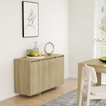 ZNTS Sideboard Sonoma Oak 120x41x75 cm Engineered Wood 809605