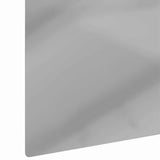 Lawn Edging 30 pcs 100 x 15 cm Steel Silver 8008829
